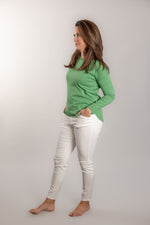 Load image into Gallery viewer, Mint Green Cotton Cashmere Swing
