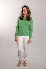 Load image into Gallery viewer, Mint Green Cotton Cashmere Swing
