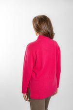 Load image into Gallery viewer, Bright Pink Polo Neck
