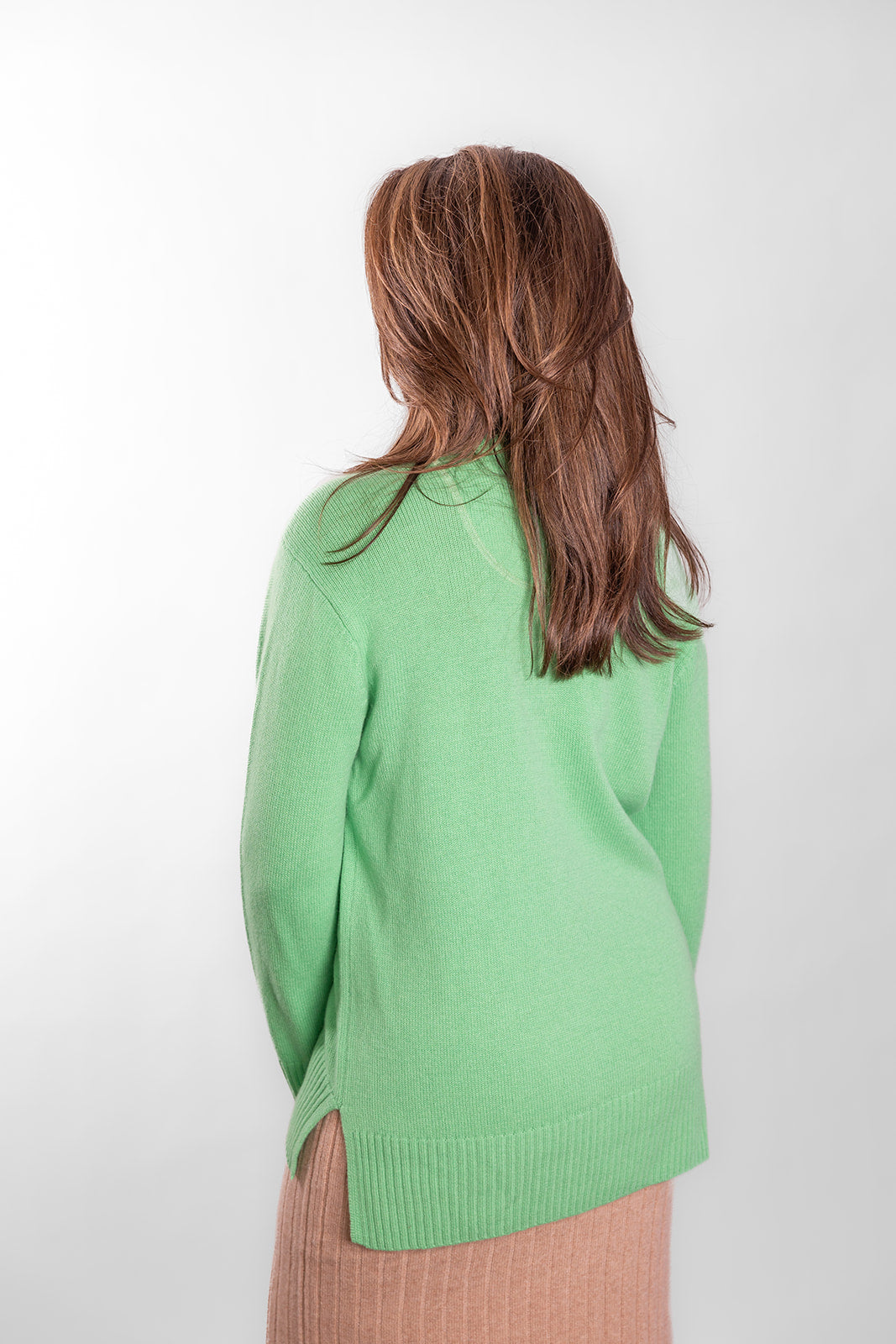 Bright Green Polo Neck