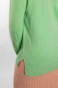 Bright Green Polo Neck