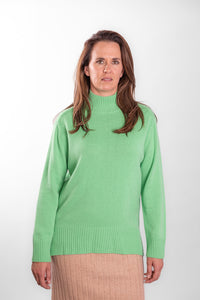 Bright Green Polo Neck