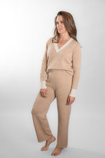 Load image into Gallery viewer, Camel Wide Leg Pant
