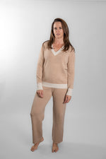 Load image into Gallery viewer, Camel Wide Leg Pant
