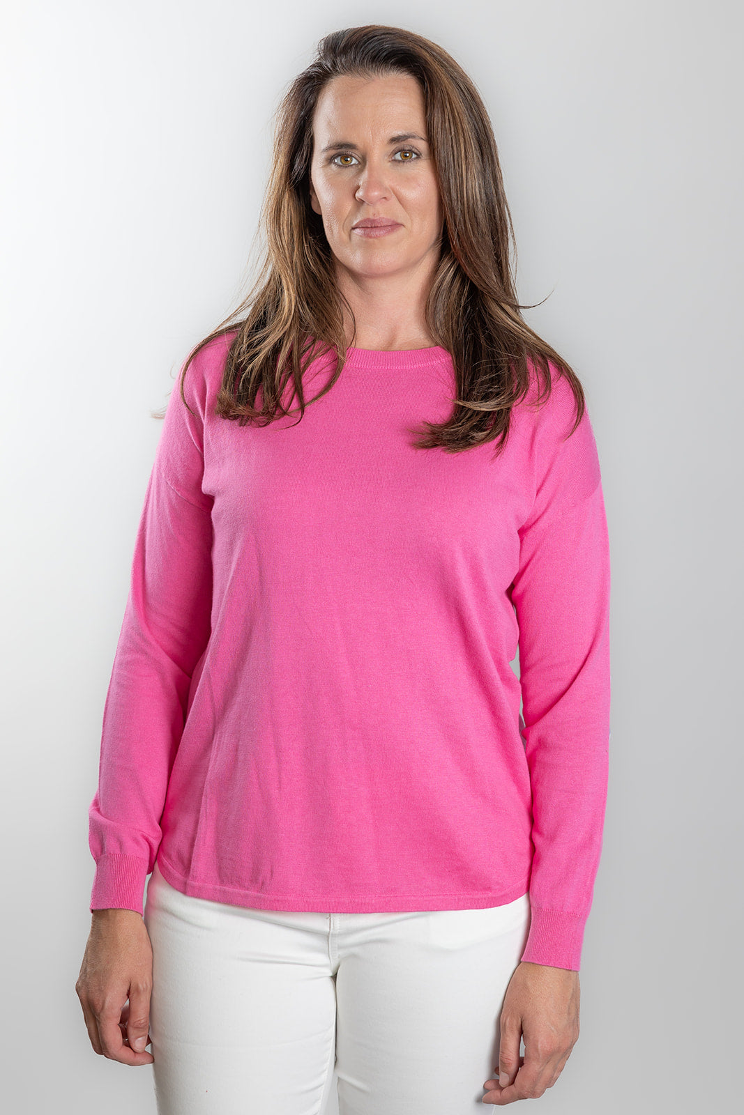 Pink Cotton Cashmere Swing