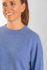 Load image into Gallery viewer, Blue Crew Neck Jumper
