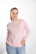 Load image into Gallery viewer, Baby Pink Crew Neck Jumper
