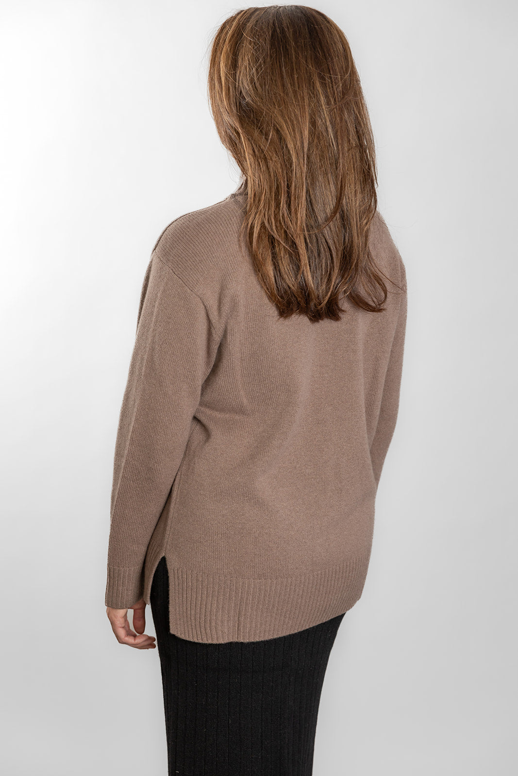 Brown Polo Neck