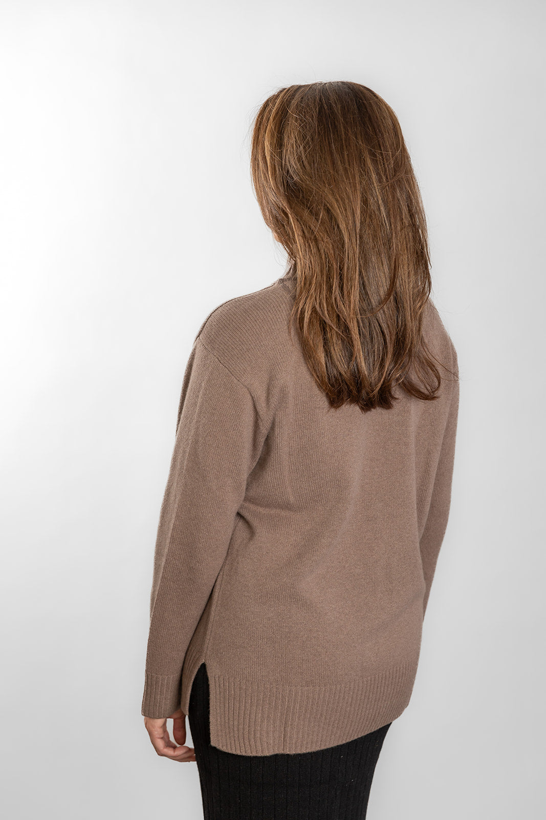 Brown Polo Neck